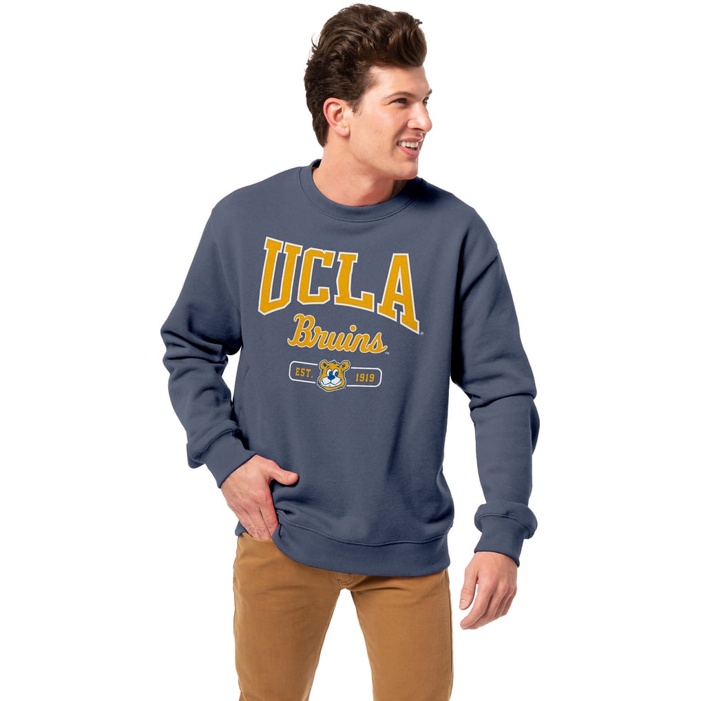  UCLA Bruins League Collegiate Wear Essentials 2.0 Pullover Sweatshirt - Navy